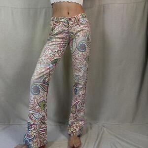 Etro Milano Paisley Print Pants